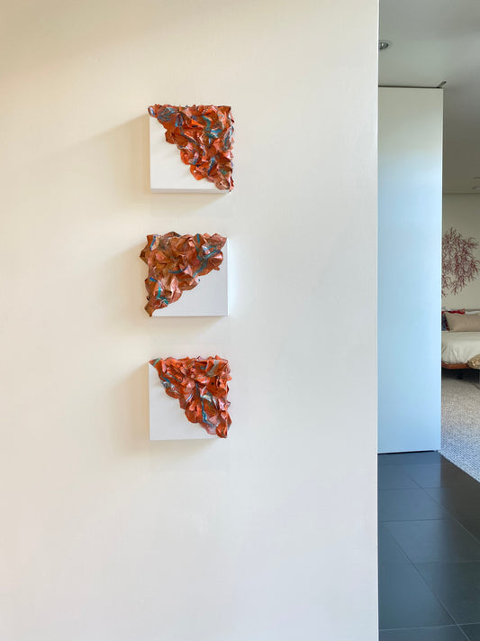 "Sunset" Canvas Sculpture