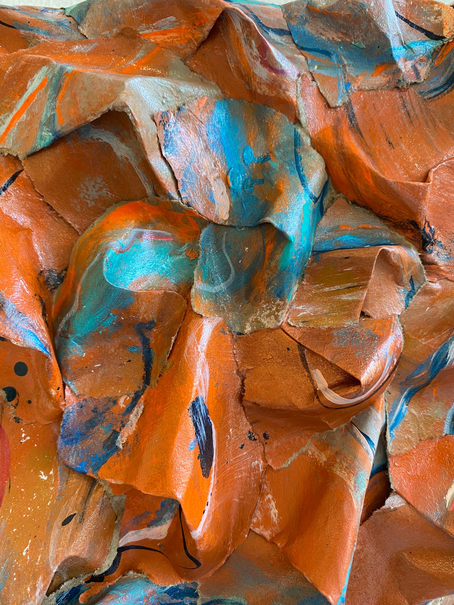 "Sunset" Canvas Sculpture