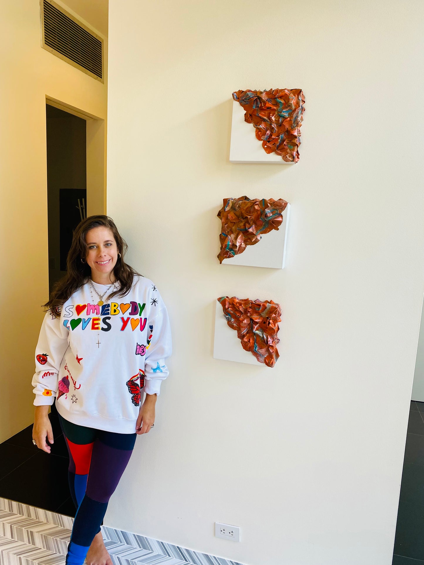 "Sunset" Canvas Sculpture